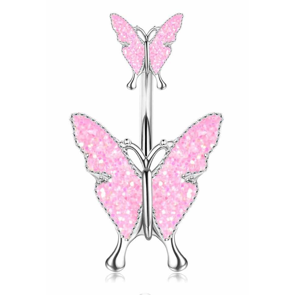 Belly Button Rings 14G 316L Stainless Steel