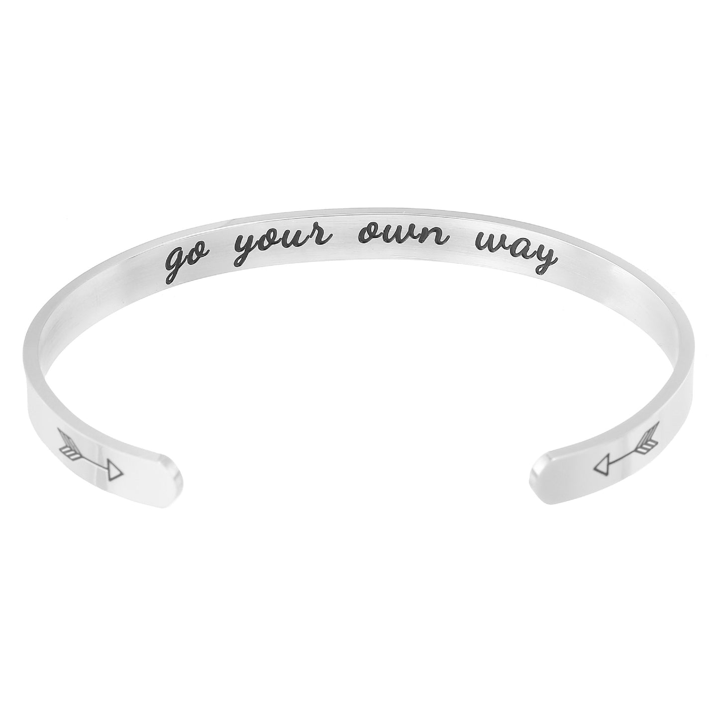 Double Arrow Stainless Steel Bracelet