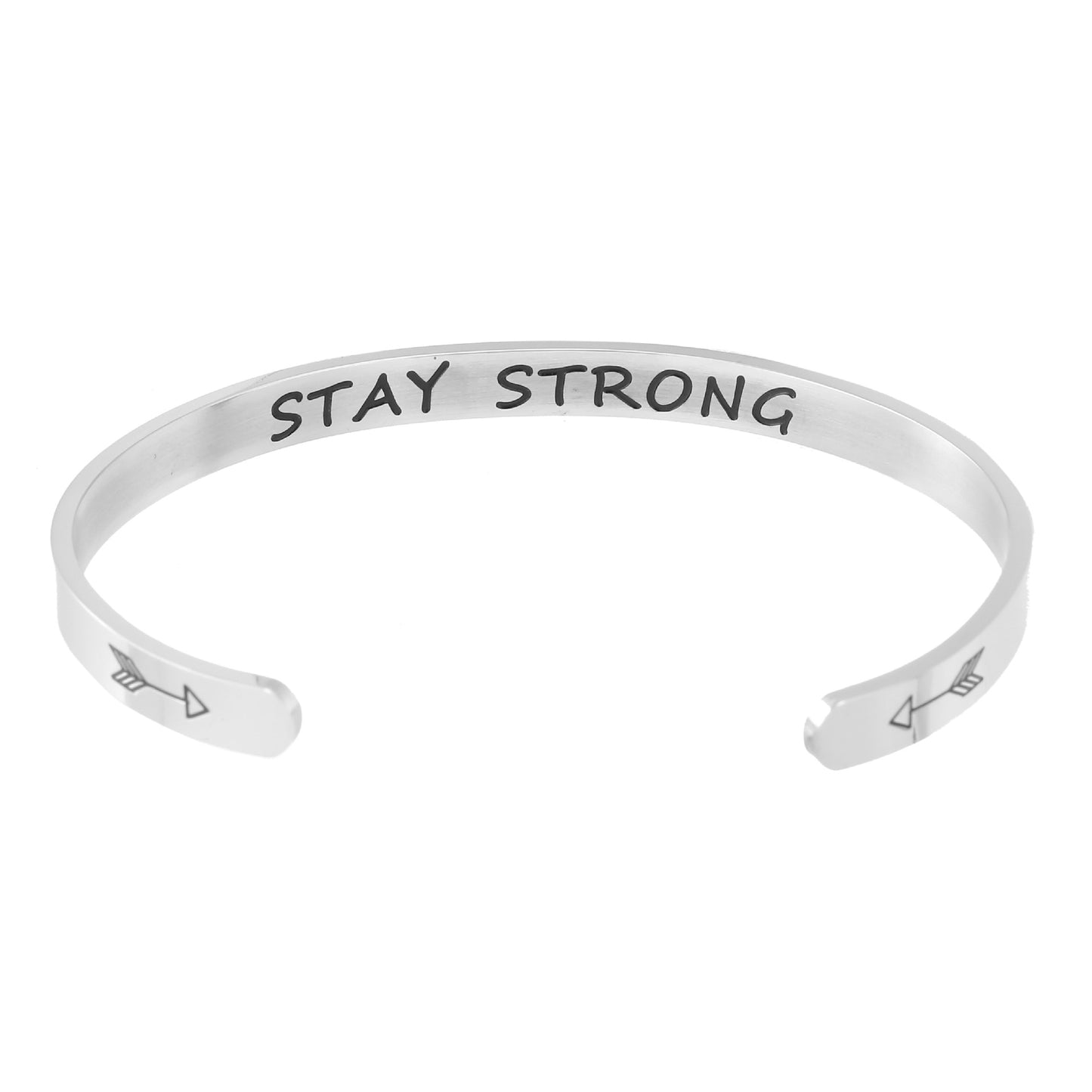 Double Arrow Stainless Steel Bracelet