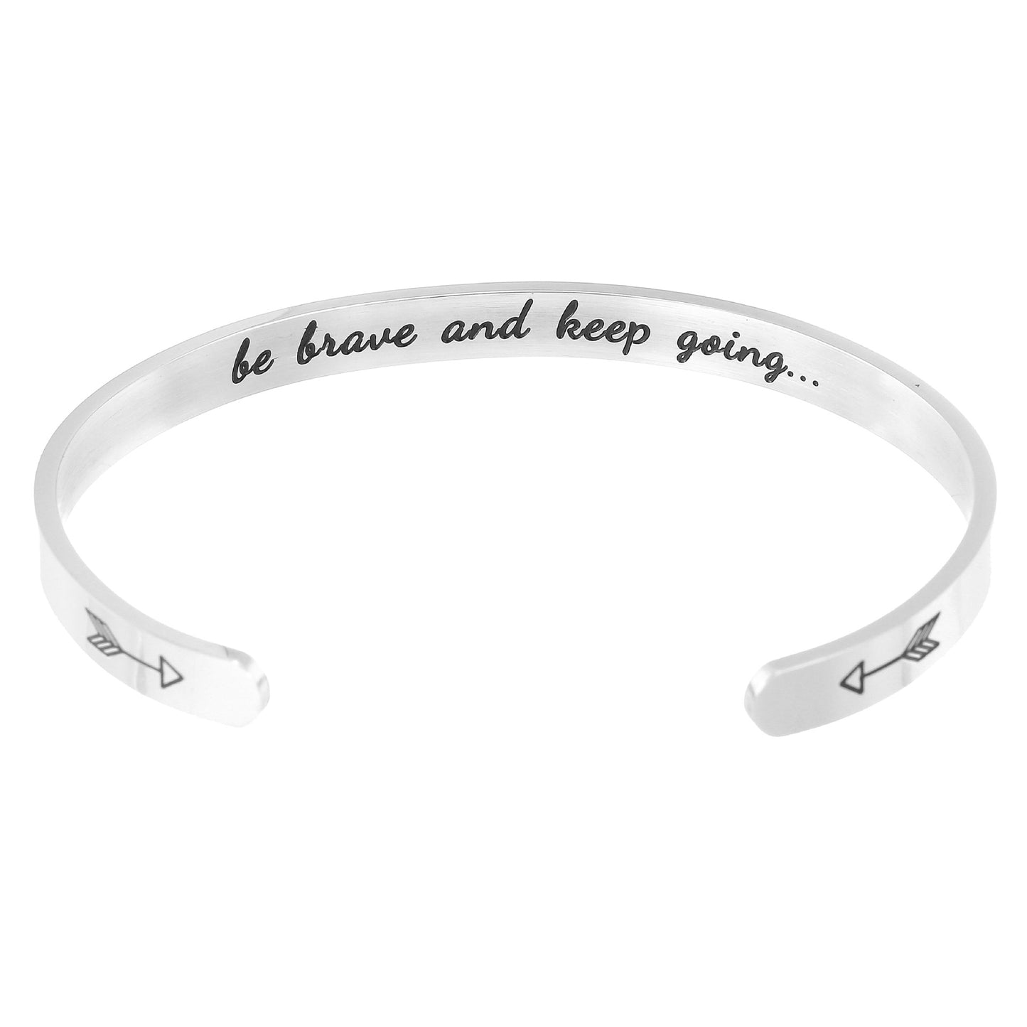 Double Arrow Stainless Steel Bracelet