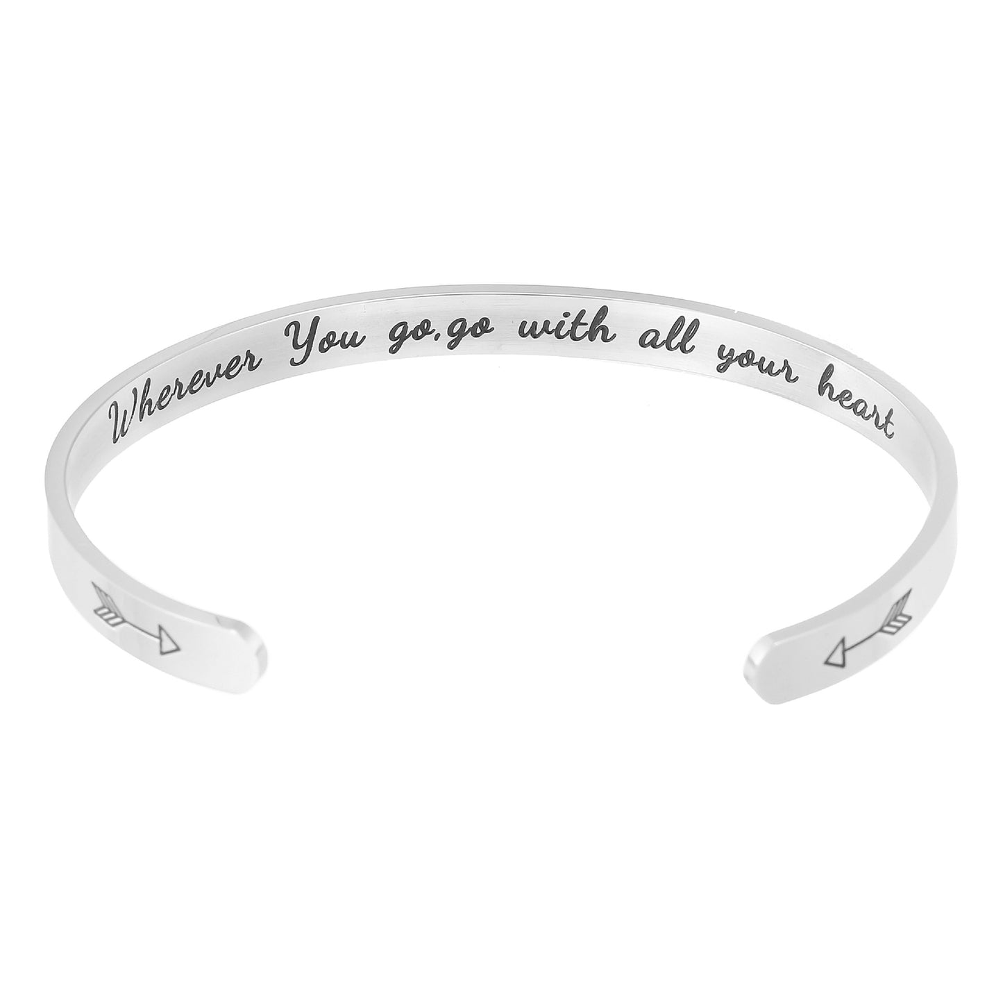 Double Arrow Stainless Steel Bracelet