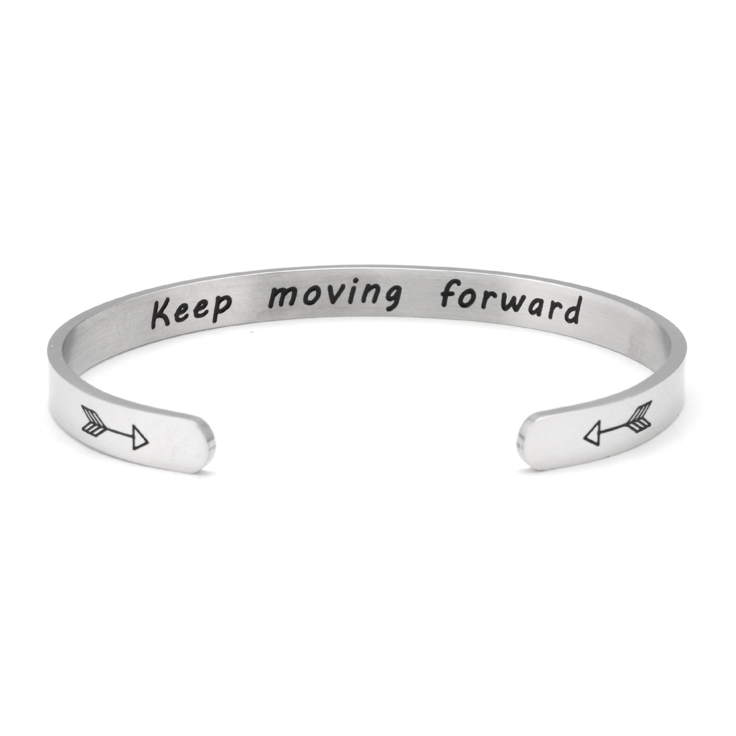 Double Arrow Stainless Steel Bracelet