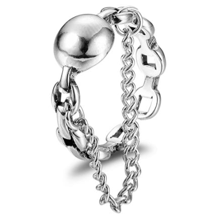 Gothic Punk Adjustable Open Rings