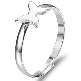 Gothic Punk Adjustable Open Rings