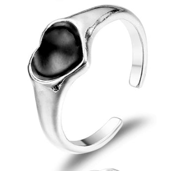Gothic Punk Adjustable Open Rings