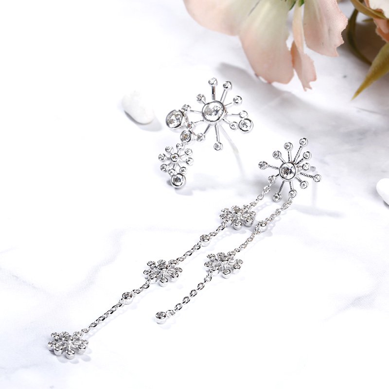 Dandelion Mismatched Earrings-JE-Juri Elle