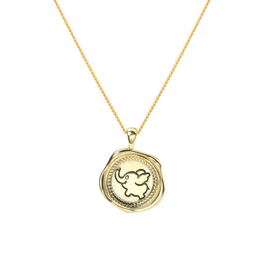 Elephant Pendant Necklace