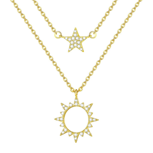 Layered Choker Necklace for Women