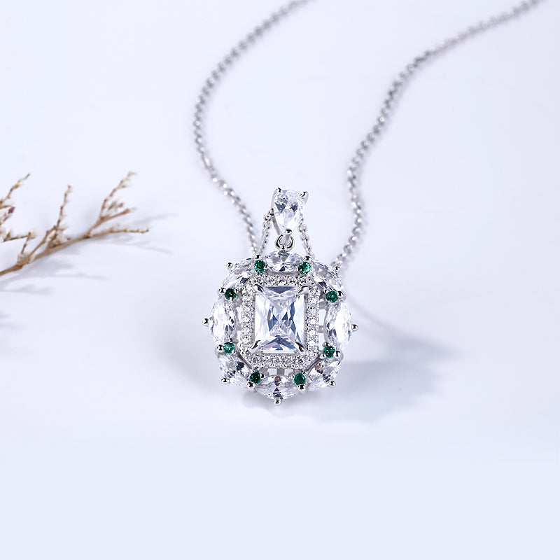 Cinderella Pendant Necklace-JE-Juri Elle