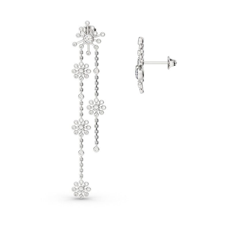 Dandelion Mismatched Earrings-JE-Juri Elle