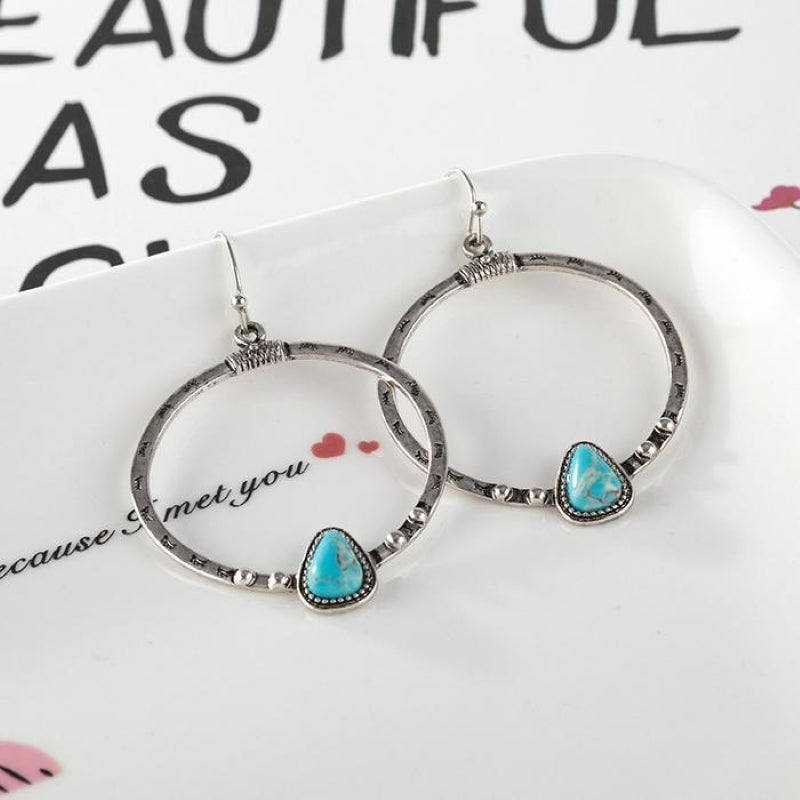 Bohemian Turquoise Earrings