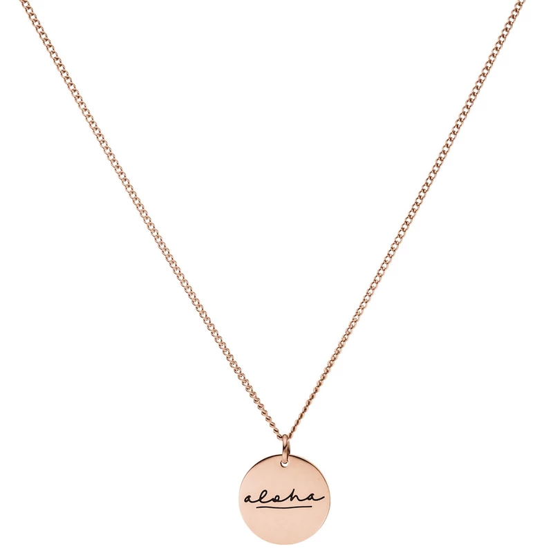 'ALOHA COIN' NECKLACE-purelei-Juri Elle