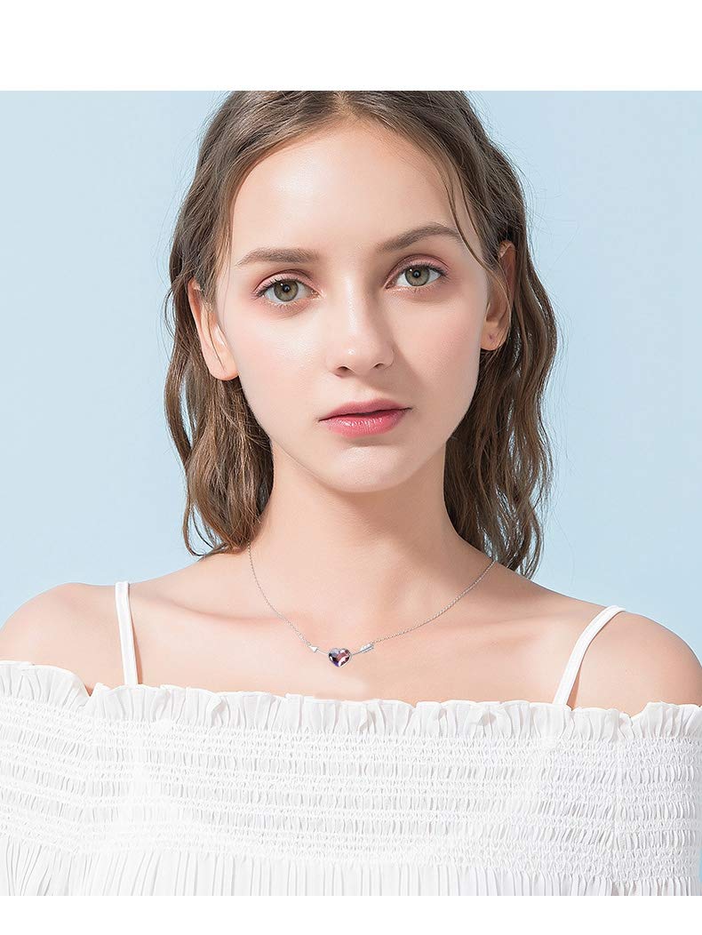 Heart Pendant Necklace for Women