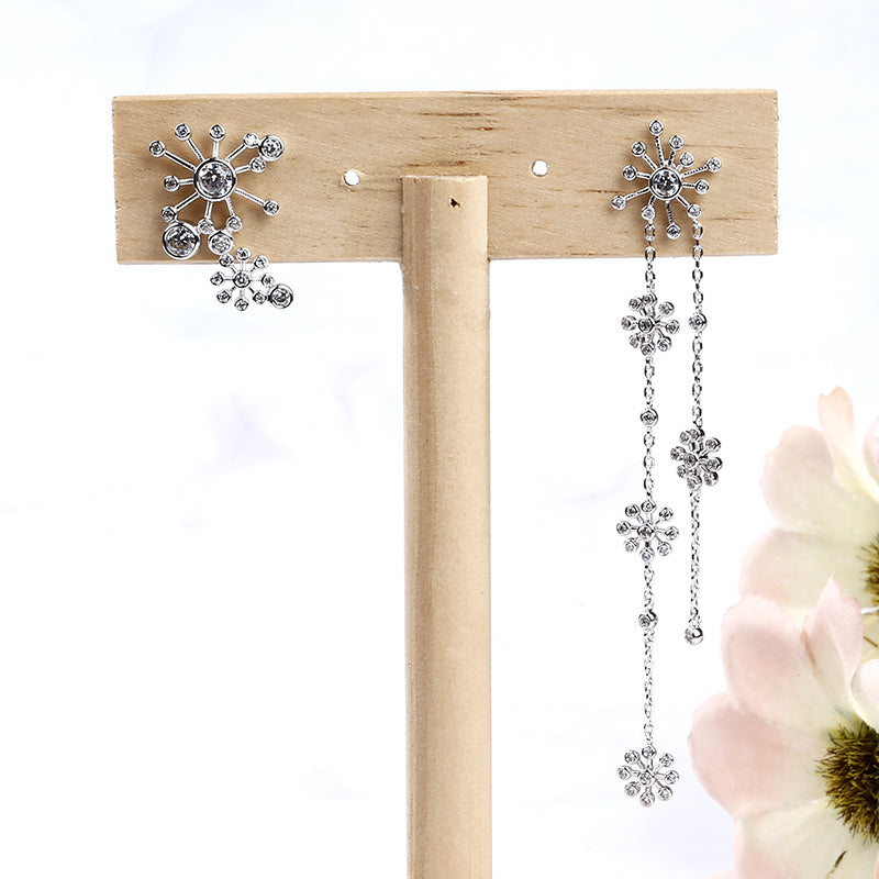 Dandelion Mismatched Earrings-JE-Juri Elle