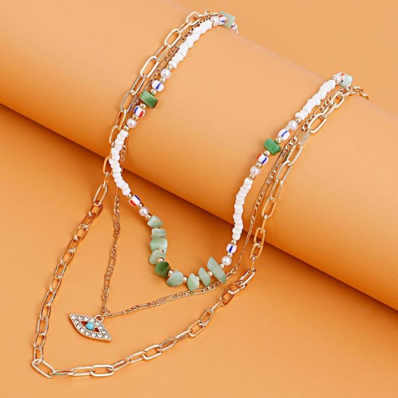 Bohemian Devil's Eye Necklace