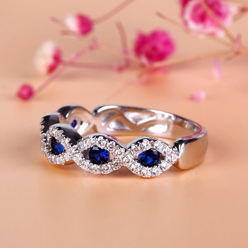 Twist Sterling Silver Women's Band-JE-Juri Elle