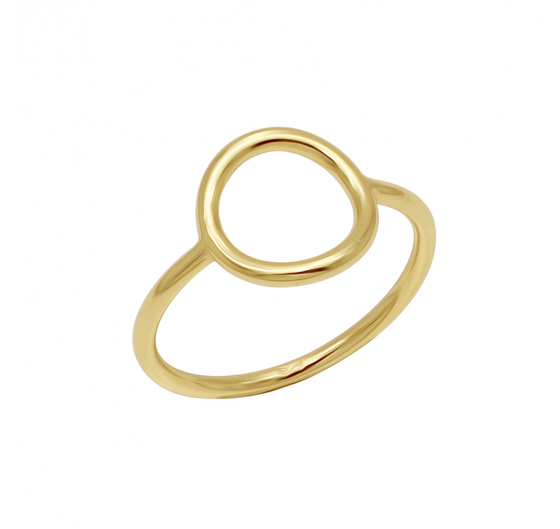 Perfect Circle Ring Gold-J&CO-Juri Elle