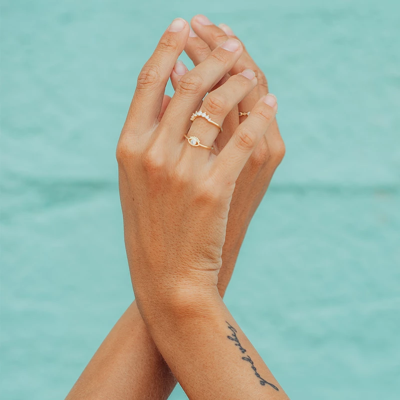 'SYREN EYE' RING-purelei-Juri Elle
