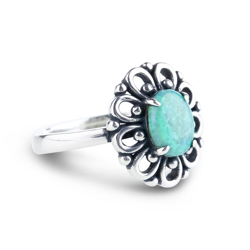 Floral Opal Ring-JE-Juri Elle