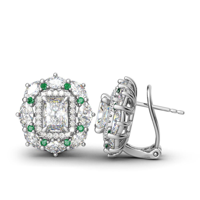 Cinderella Stud Earrings-JE-Juri Elle