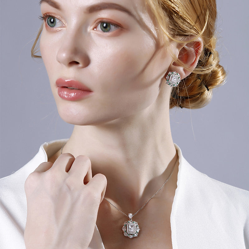 Cinderella Stud Earrings-JE-Juri Elle