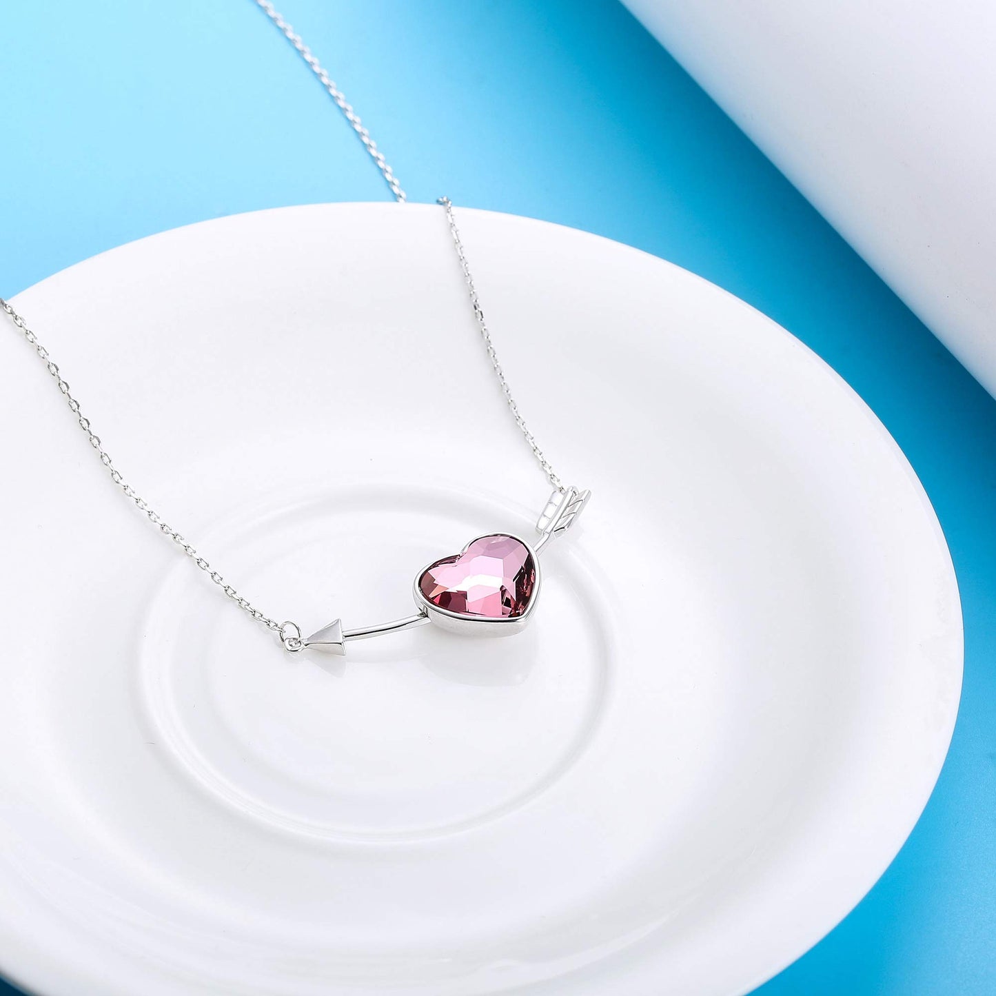 Heart Pendant Necklace for Women