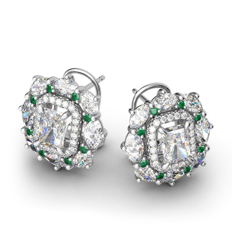 Cinderella Stud Earrings-JE-Juri Elle