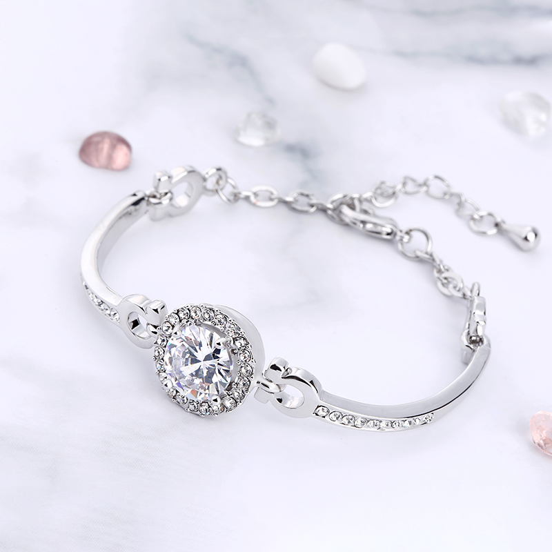 Classic Halo Design Bracelet-JE-Juri Elle