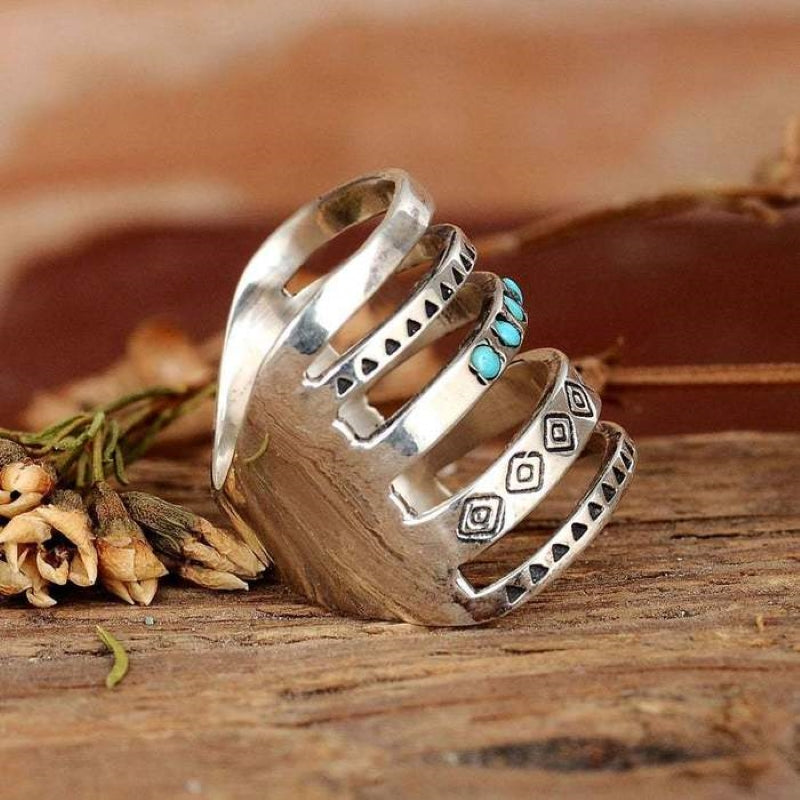 Bohemian Turquoise Ring