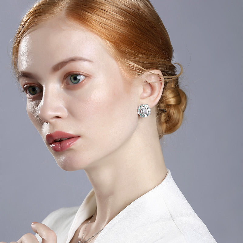 Cinderella Stud Earrings-JE-Juri Elle