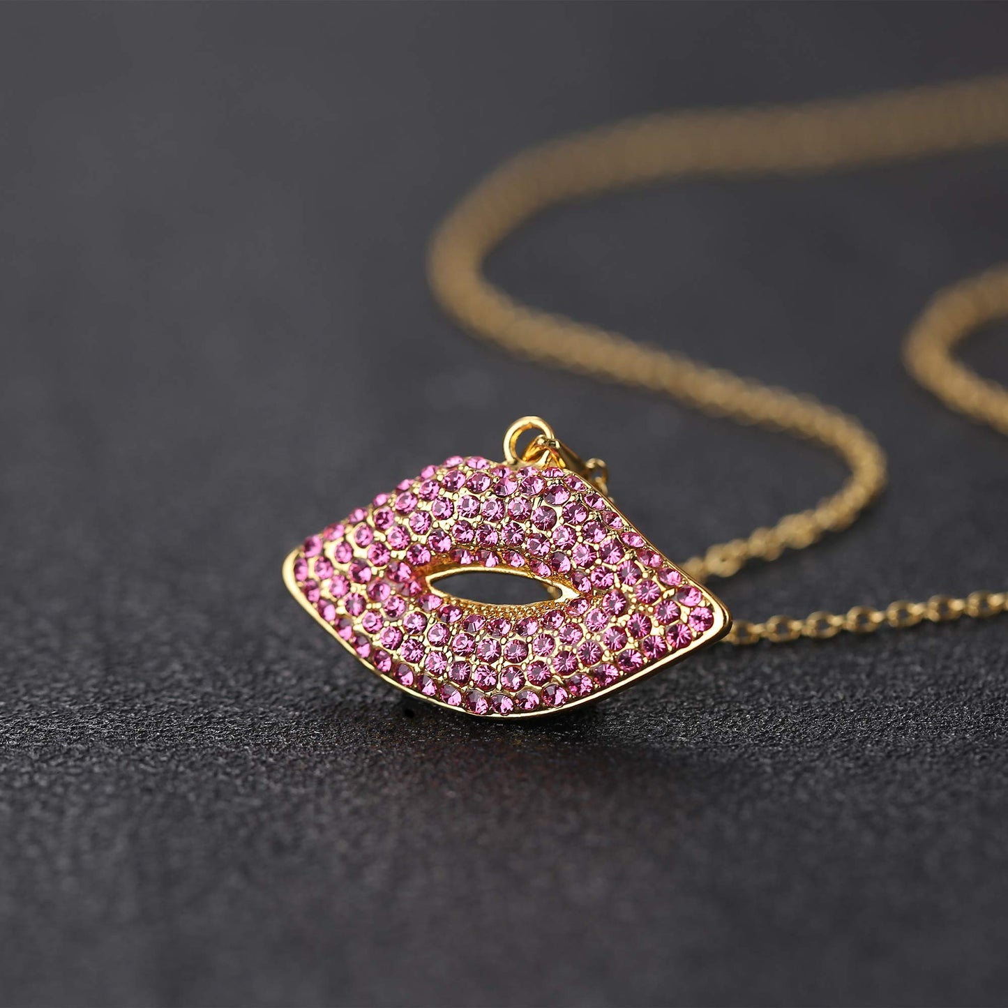 Lip Necklace for Women