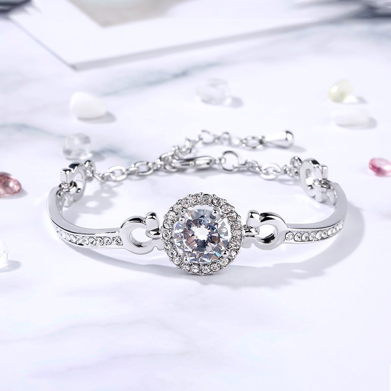 Classic Halo Design Bracelet-JE-Juri Elle