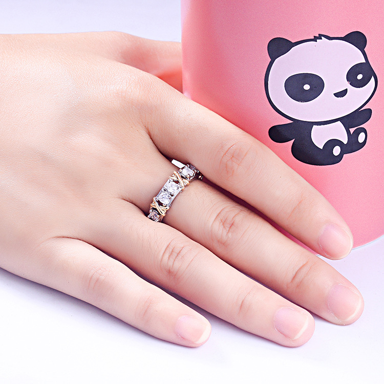 Vantage Round Cut Sterling Silver Ring-TL-Juri Elle