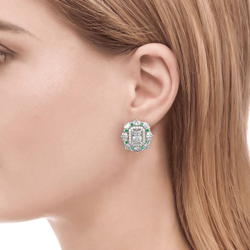 Cinderella Stud Earrings-JE-Juri Elle