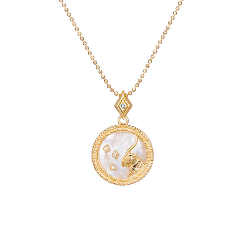 Zodiac constellation sterling silver necklace - JEMORI