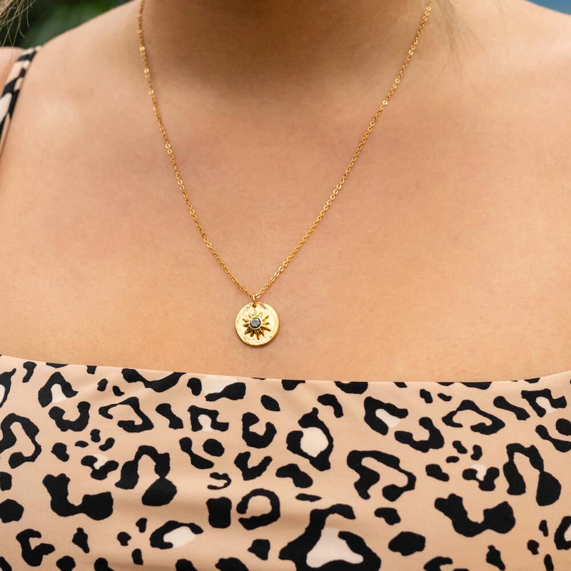 'LUANA COIN' NECKLACE-purelei-Juri Elle