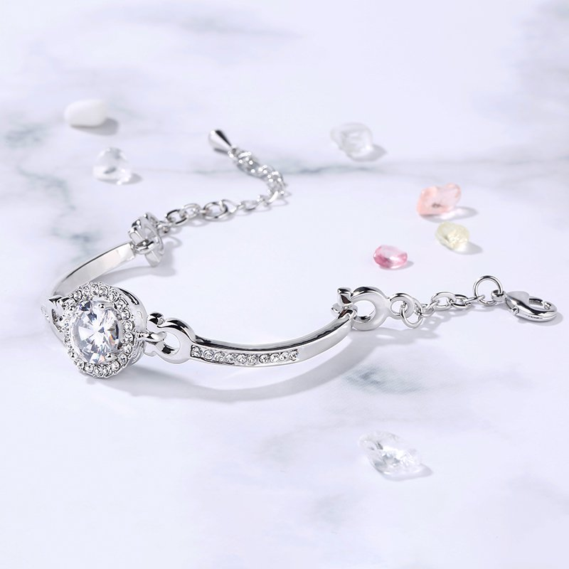 Classic Halo Design Bracelet-JE-Juri Elle