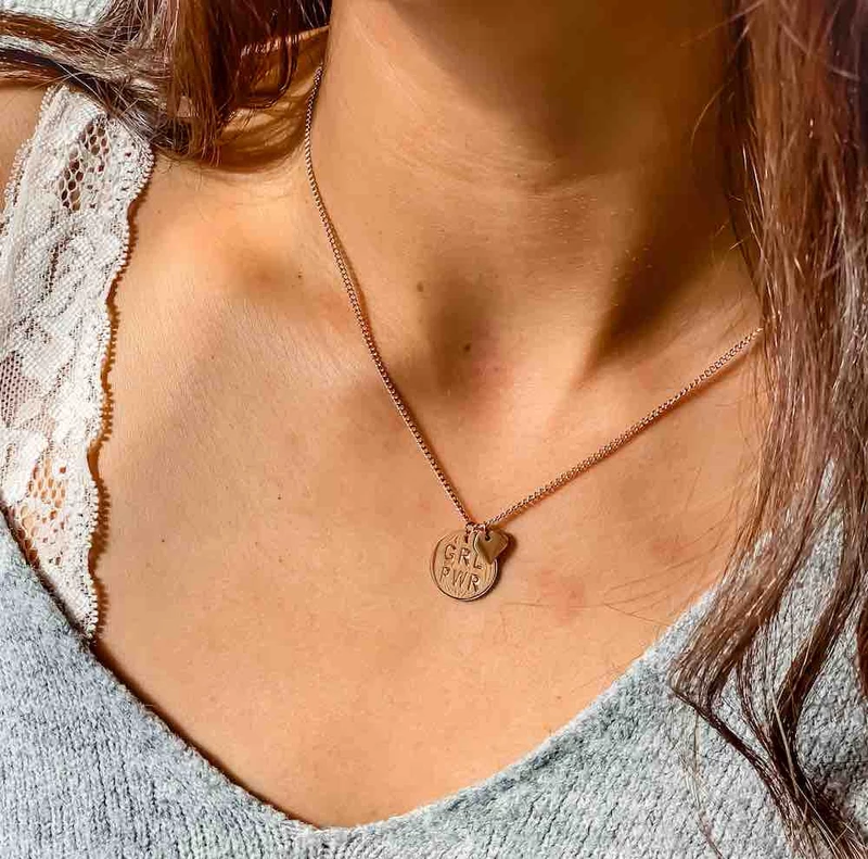 'GIRL POWER' NECKLACE-purelei-Juri Elle
