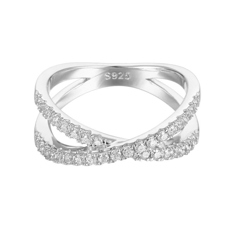 Infinity Round Cut Sterling Ring For Women-TL-Juri Elle