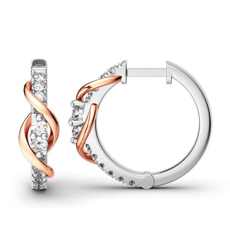 Never Apart Hoop Earrings-JE-Juri Elle