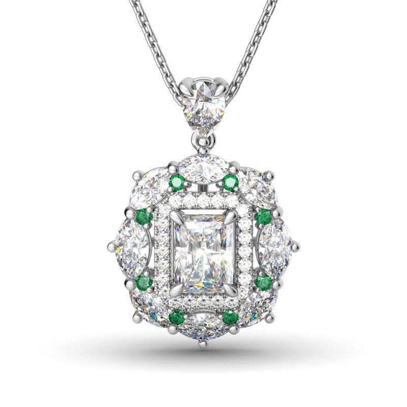 Cinderella Pendant Necklace-JE-Juri Elle