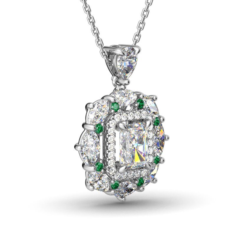 Cinderella Pendant Necklace-JE-Juri Elle