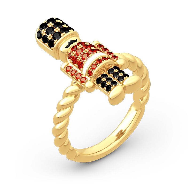 British Royal Guard Inspired Sterling Silver Ring-JE-Juri Elle