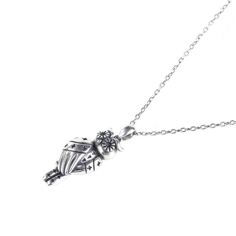 Owlet With Stars Necklace-JE-Juri Elle