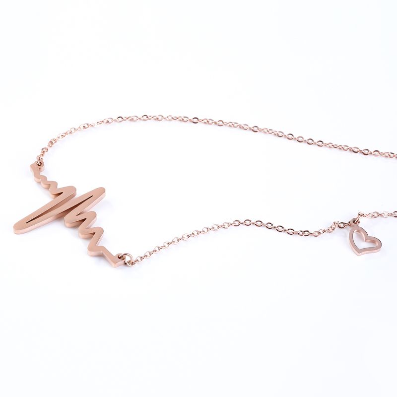 Heartbeat Necklace-JE-Juri Elle