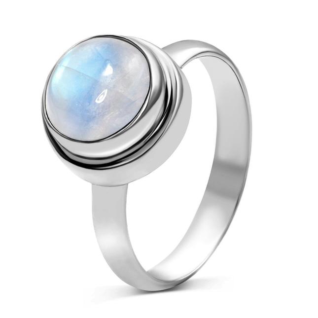 Moonstone Ring - Mellow Apollo-MM-Juri Elle