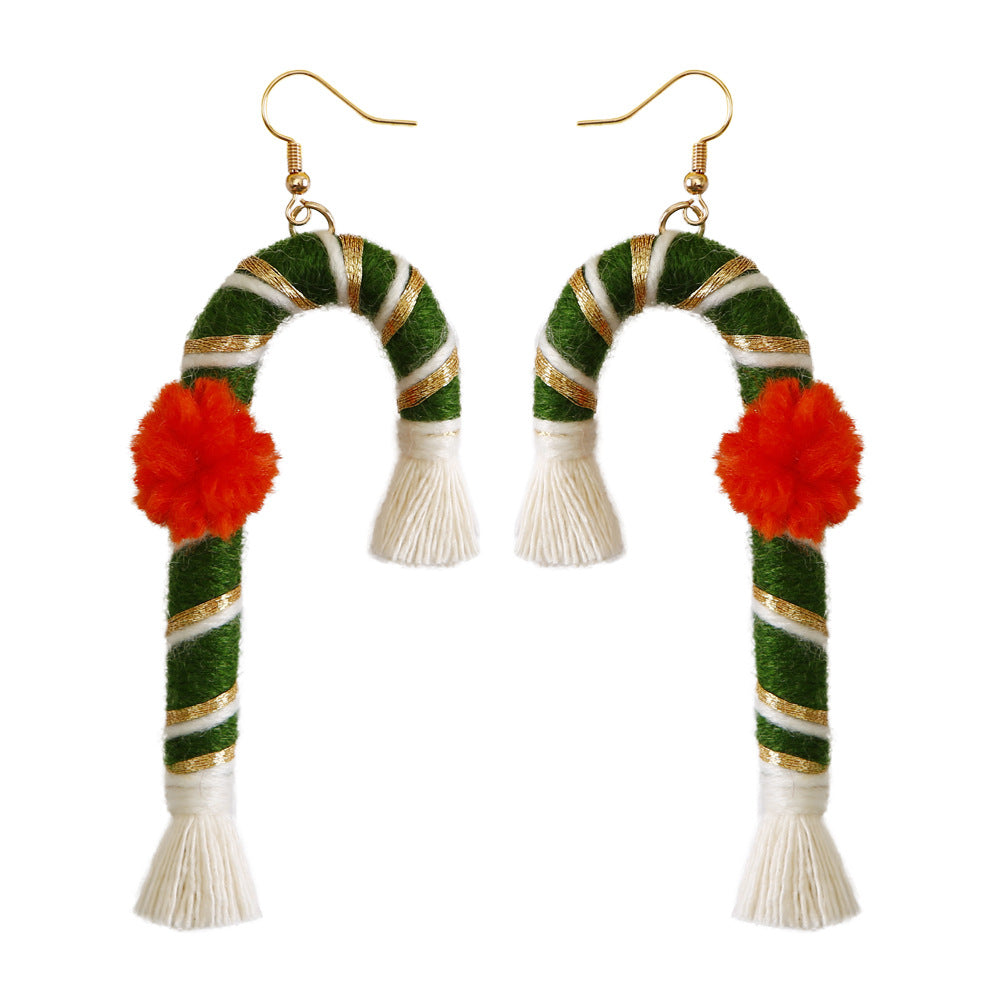 Father Christmas Bohemian earrings