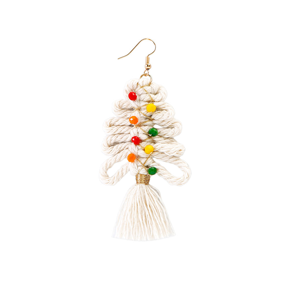 Father Christmas Bohemian earrings