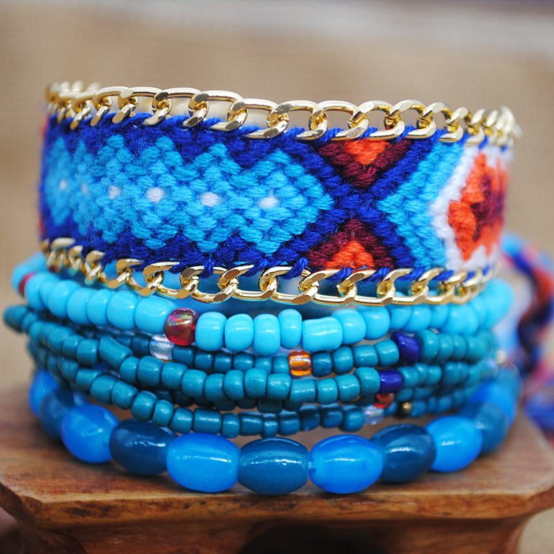 Bohemian Woven Colorful Bracelet
