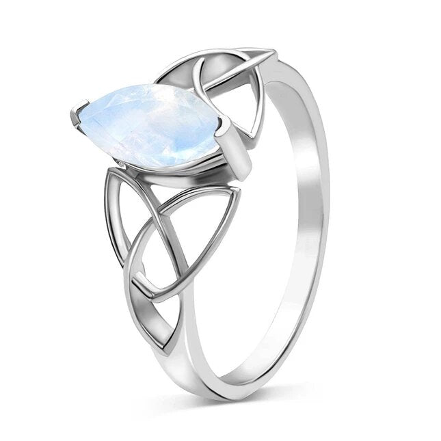 Moonstone Ring - Prism Light-MM-Juri Elle
